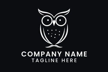 owl logo logo design tshirt vector graphic art