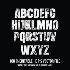 Obraz premium PrintClassic college font. Vintage sport font in american style for football, baseball or basketball logos and t-shirt. Athletic department typeface, varsity style font. Vector