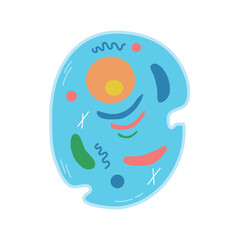 Animal cell icon clipart avatar logotype isolated vector illustration