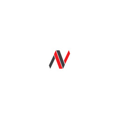 N typography logo