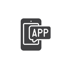 Messaging app vector icon - 766820015
