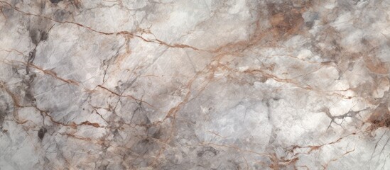 Capture the intricate details of a marble surface distinguished by a striking brown and white pattern