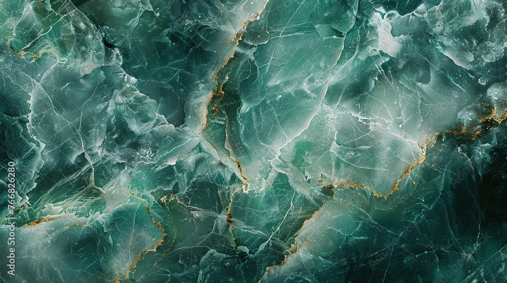 Poster seamless pattern background of green marble texture backdrop showcasing elegant design and natural s