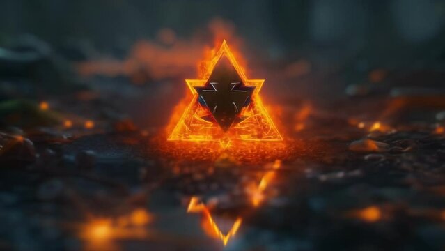 A universal symbol combining elements of different religions and beliefs representing the unity and inclusivity of unconditional love.