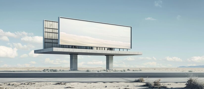 Empty billboard and outdoor marketing. Explore our portfolio for more billboard options.