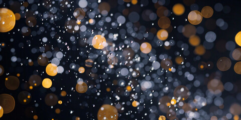 bokeh particles abstract bokeh background.