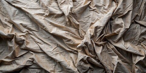 Crumpled Fabric Texture - Cloth Background
