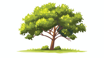 Tree vector for website symbol icon presentation Flat