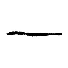 Grunge brush line element icon hand drawn stroke for creative design and illustration