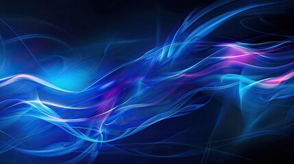 Fototapeta premium Abstract Background wave blue lines design