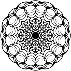 Mandala pattern for coloring books mandala digital art