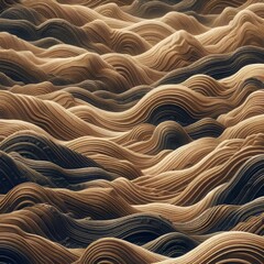 Sand Waves Soothing Dance Abstract Textures Background.