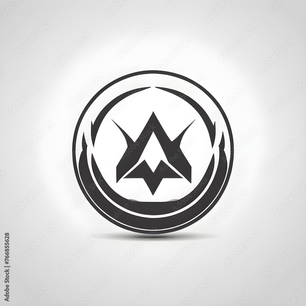 Fototapete logos design for multipurpose usage on white background