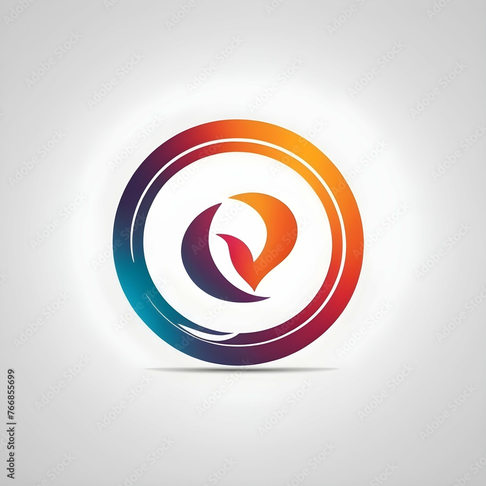 Fototapete logos design for multipurpose usage on white background