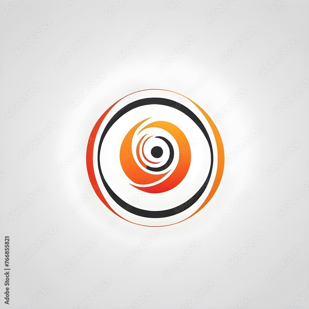 Fototapete logos design for multipurpose usage on white background