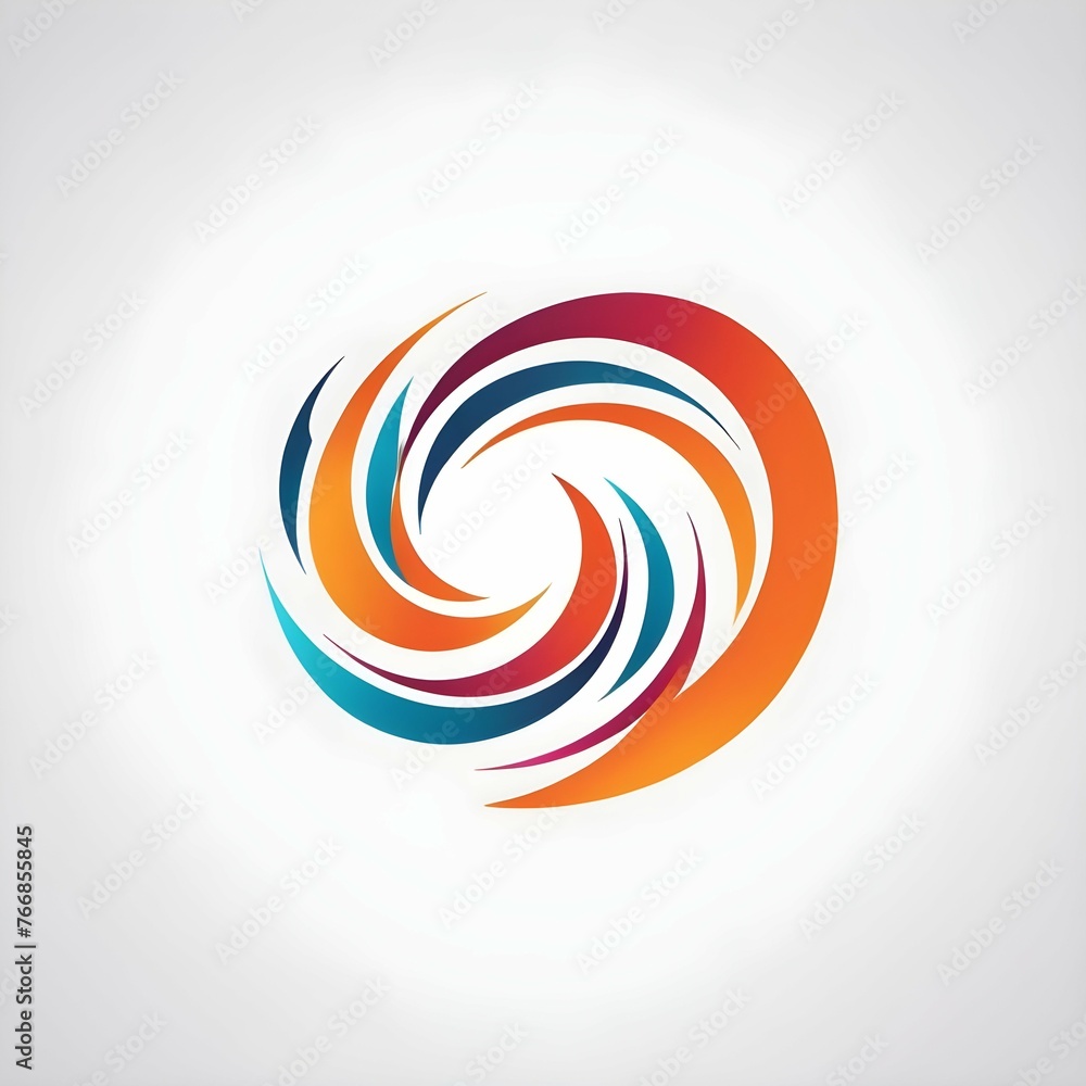 Fototapete logos design for multipurpose usage on white background