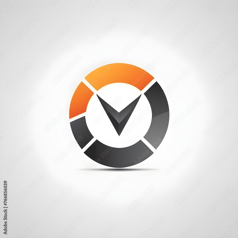Fototapete logos design for multipurpose usage on white background