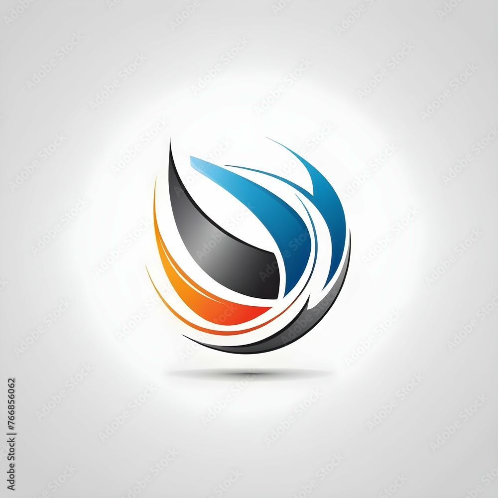 Fototapete logos design for multipurpose usage on white background