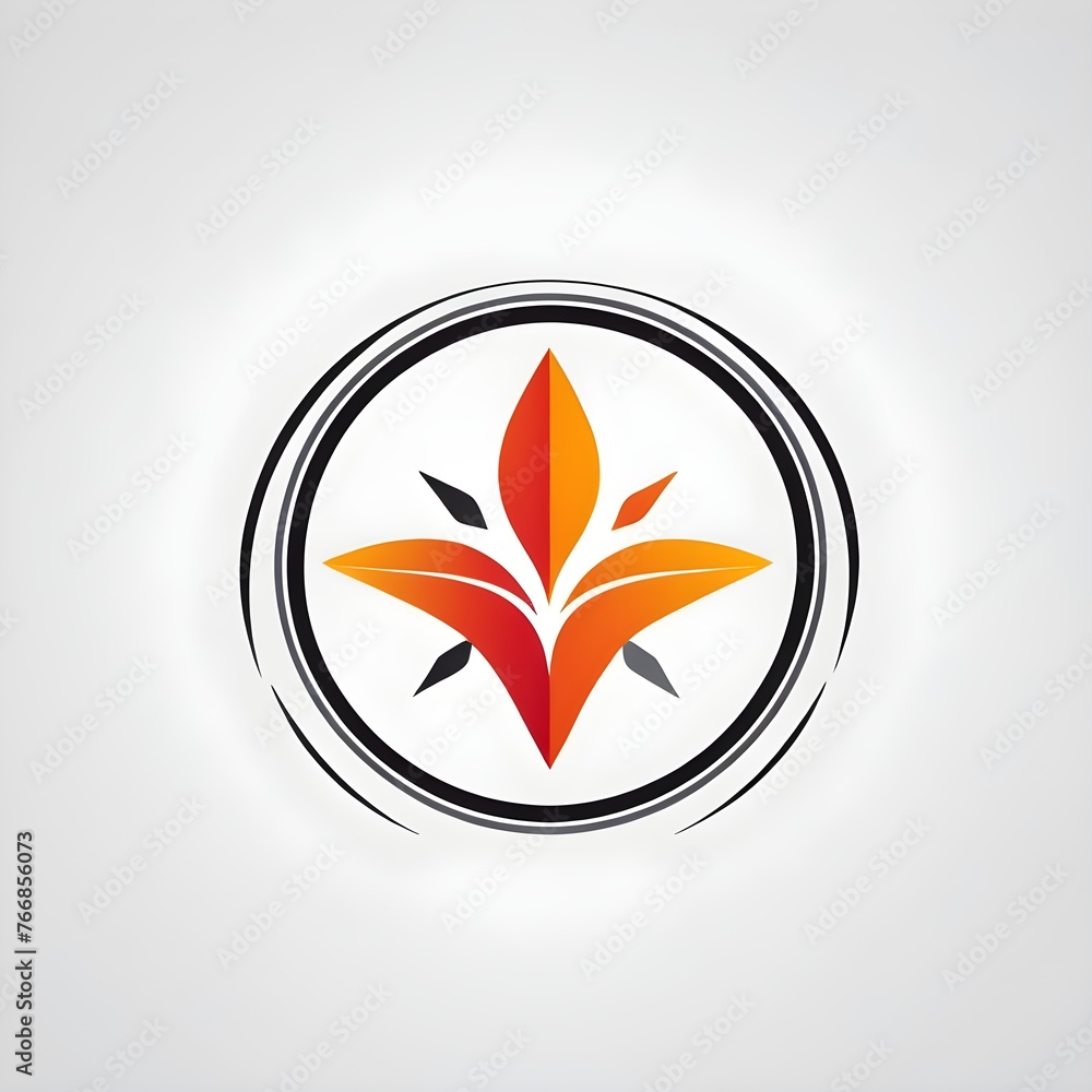 Fototapete logos design for multipurpose usage on white background