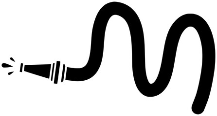 firefighter illustration equipment silhouette hydrant logo water icon safety outline fireman fire emergency danger protection spray flame helmet rescue shape hose department extinguish for vector