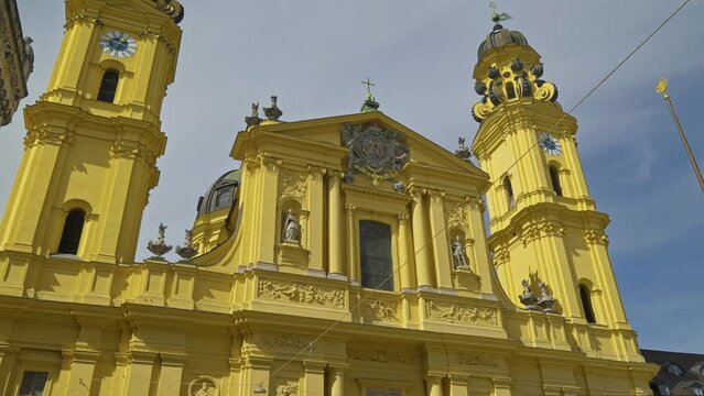 Theatine Church, Bavarian Baroque architecture and prominent Munich landmark
