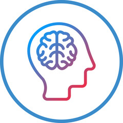 Vector Design Brainstorming Icon Style