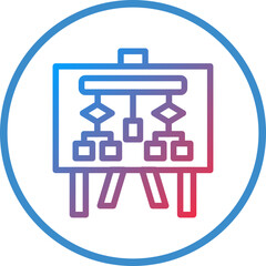 Fototapeta premium Vector Design Planning Icon Style