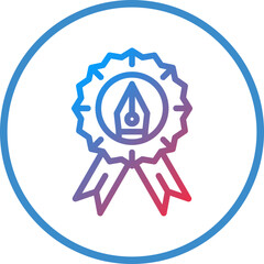 Vector Design Badge Icon Style