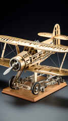 Intricate Workmanship Displayed in Aero Modelling of a Vintage Aircraft