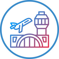 Vector Design Airport Icon Style