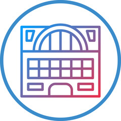 Vector Design Mall Icon Style