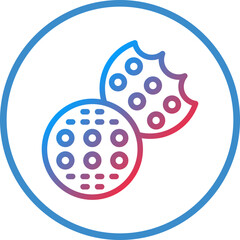 Vector Design Cookie Icon Style