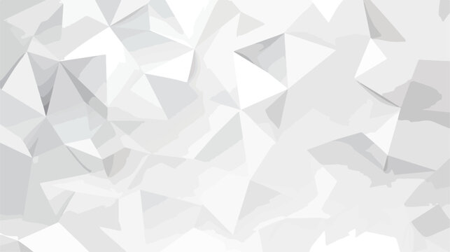White Polygonal Mosaic Background Low Poly Style Vector 