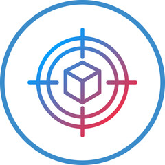 Vector Design Target Icon Style