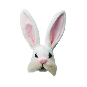 3d easter bunny ears isolated realistic hare ears collection plastic funny cartoon rabbit ears band