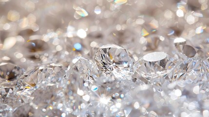 big carat diamond luxury background, precious and sparkling gemstone