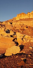 Blue Mesa is an amazing place to discover fancifully eroded formations. 