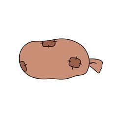It's a sack that holds children's gifts. for Santa to give to the children