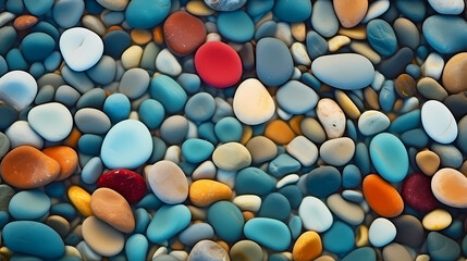 Fototapeta na wymiar Simple pebbles background