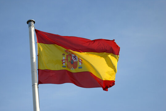 A Coruna Spain Spanish flag