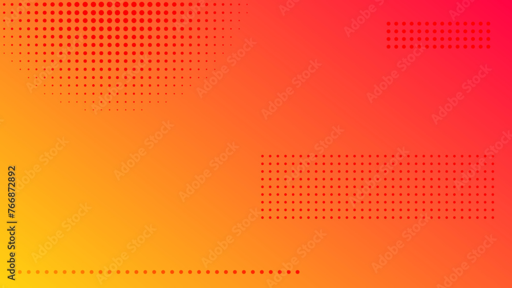 Poster abstract gradient geometric background with dots