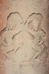 Angkor thom,the most famous  religious site in Cambodia