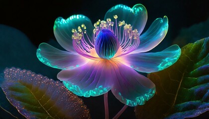 flower of the lotus, flower with dew dops - beautiful macro photography
