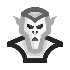 Dracula Flat Icon