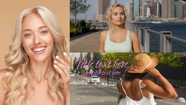 Fashion Clean Multi Screen Slideshow Opener