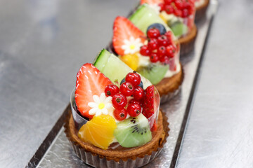 パティスリー が作ったフルーツタルト