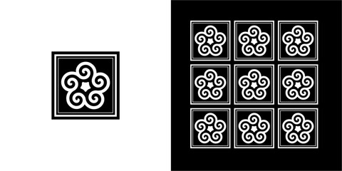 Square Decoration pattern