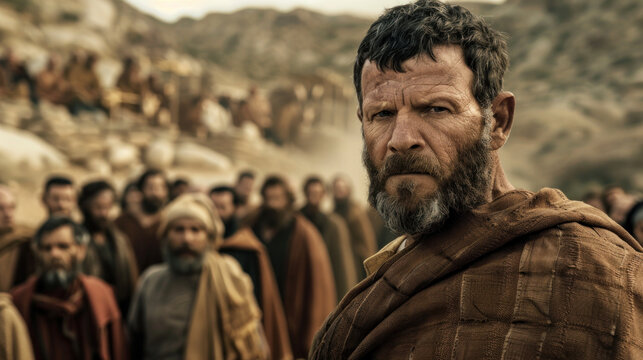 Enduring Trials and Tribulations, faith, religious imagery, Catholic religion, Christian illustration