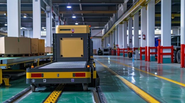 Widely used parcel sorting robot system using AMR