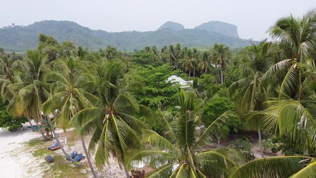 koh mook island and its beach hua laem prao in thailand